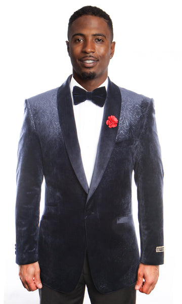 Jackets Wear Navy Mens Dinner Formal Violas ME167-02 Suit Empire For Show Men – Blazers