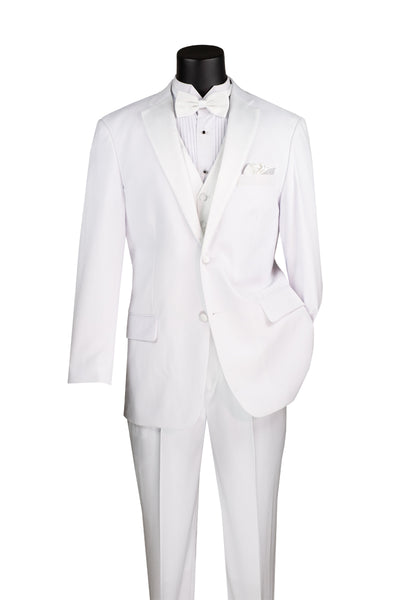 Vinci Tuxedo Collection with Vest and Bow Tie 4 Pcs