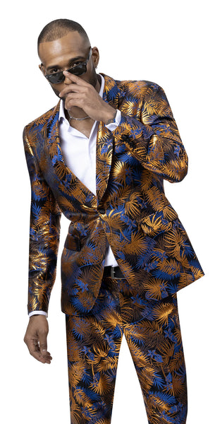 Veetee Blue & Gold Suit