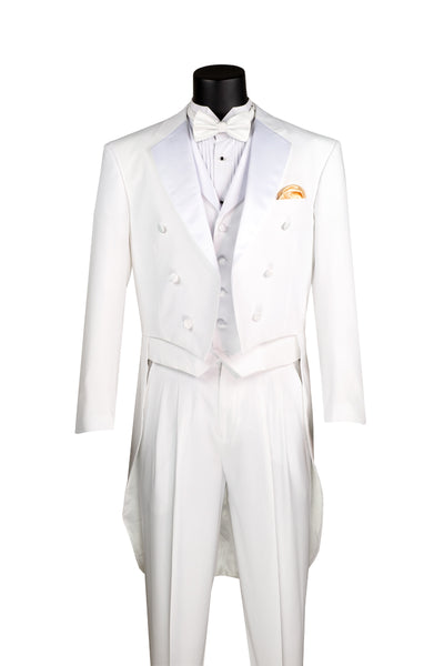 Vinci Tuxedo Collection with Vest and Bow Tie 4 Pcs