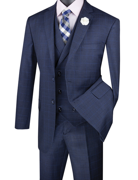 Vinci Classic 3 Pieces Suit