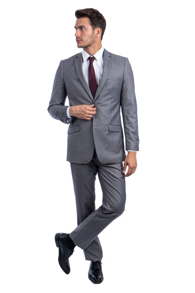 Mid Grey Suit For Men Formal Suits For All Ocassions