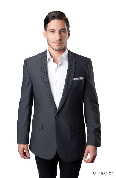 Grey Jackets For Men Jacket Suits For All Ocassions MJ155S-02