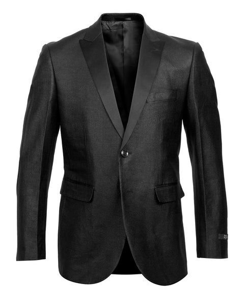 Black Tazio Sports Coat Dinner Jackets