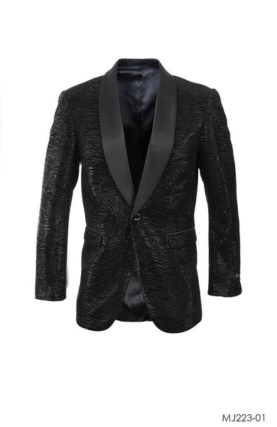 Matte / Black / Grey Tazio Sports Coat Dinner Jackets