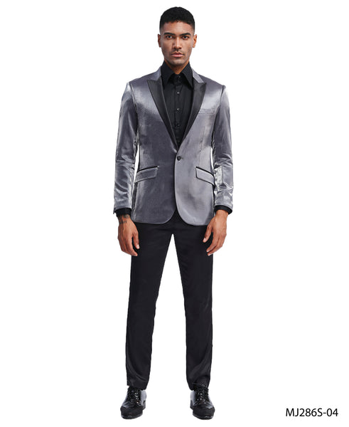 Silver Grey Tazio Sports Coat Dinner Jackets