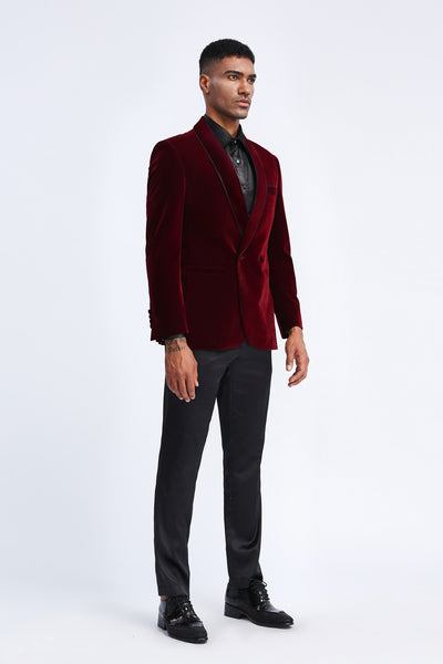 Burgundy Tazio Sports Coat Dinner Jackets