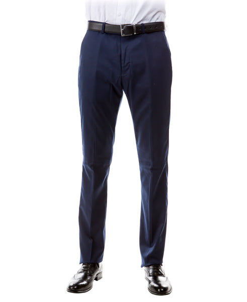Navy Zegarie Suit Separates Solid Men's Vests For Men MP346-02