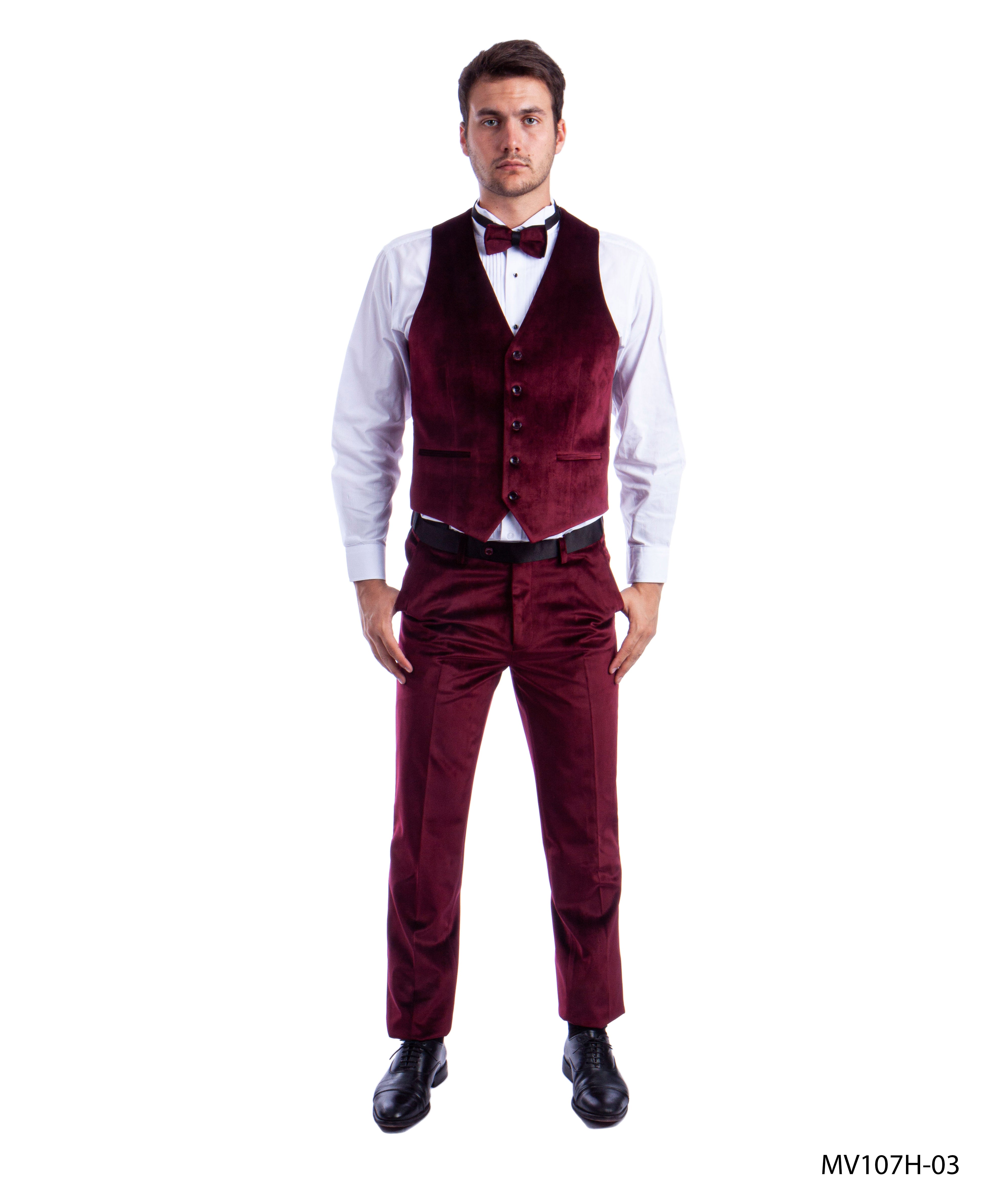 Burgundy Vest For Men Formal Suit-Vest For All Ocassions – Violas Mens Wear Burgundy Vest For Men Formal Suit-Vest For All Ocassions – Violas Mens Wear