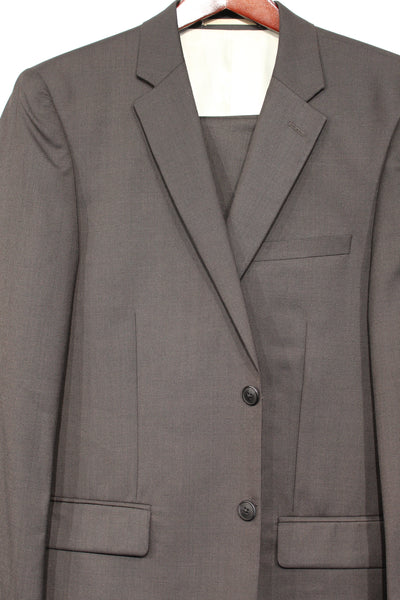 Brown Birdseye Suit For Men Wool Suits For All Ocassions MW116